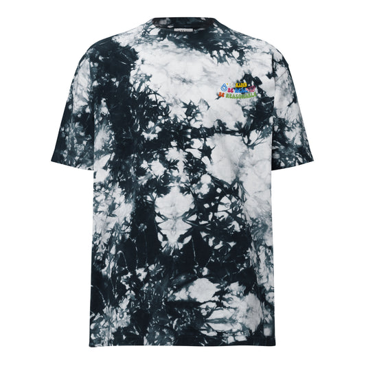 Be Kind, Be Real, Be Reasonable - Oversized Tie-Dye T-Shirt