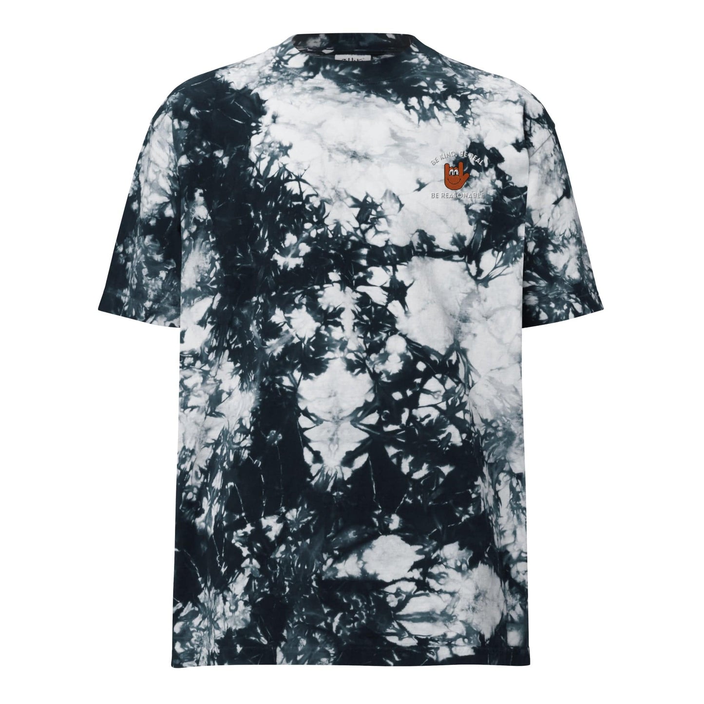 Orange Love - Oversized Tie-Dye T-Shirt